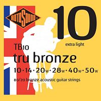 ROTOSOUND TB10 STRINGS 80/20 BRONZE