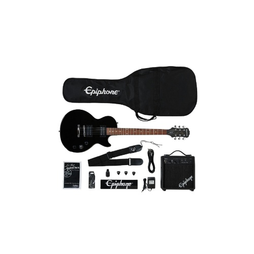 EPIPHONE Les Paul Electric Guitar Player Pack Ebony фото 2