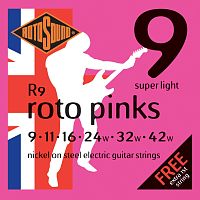 ROTOSOUND R9 STRINGS NICKEL SUPER LIGHT